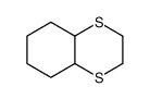 2,3,4a,5,6,7,8,8a-octahydrobenzo[b][1,4]dithiine结构式