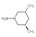 1-Piperidinamine,3,5-dimethyl-,trans-(9CI) structure