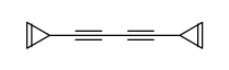 Cyclopropene, 3,3-(1,3-butadiyne-1,4-diyl)bis- (9CI) Structure