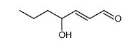 (2E)-4-hydroxyhept-2-enal picture