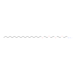 C18-PEG4-Amine Structure