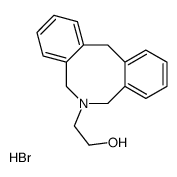 2-(10,12-dihydro-5H-benzo[d][2]benzazocin-11-yl)ethanol,hydrobromide Structure