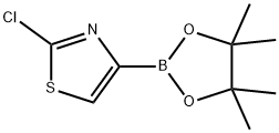 2-Chlorothiazole-4-boronic acid pinacol ester结构式