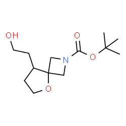 叔-丁基 8-(2-羟基乙基)-5-氧杂-2-氮杂螺[3.4]辛烷-2-甲酸基酯图片