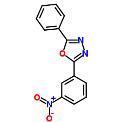 2-(3-Nitrophenyl)-5-phenyl-1,3,4-oxadiazole Structure