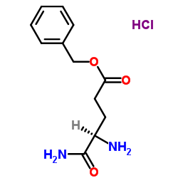 D-异谷氨酰胺苄酯盐酸盐结构式