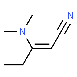 2-Pentenenitrile,3-(dimethylamino)-(9CI) structure