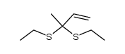 but-3-en-2-one thioketal Structure