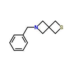 6-Benzyl-2-thia-6-azaspiro[3.3]heptane Structure