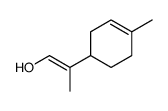 2-(4-methylcyclohex-3-en-1-yl)prop-1-en-1-ol Structure