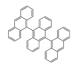 9,10-di(anthracen-9-yl)anthracene结构式