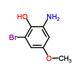 5-Bromo-6-hydroxy-m-anisidine Structure