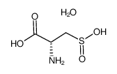 L-Cysteinesulfinic acid monohydrate structure