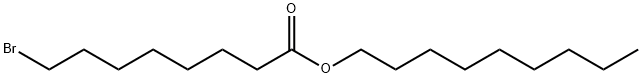 8-溴辛酸壬酯结构式