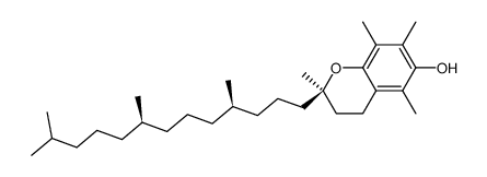 DL-alpha-Tocopherol结构式