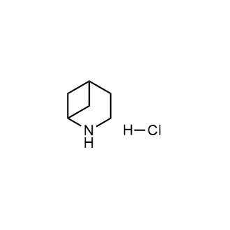 2-Azabicyclo[3.1.1]heptane hydrochloride Structure