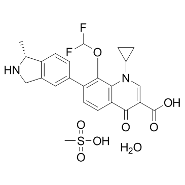 Garenoxacin Mesylate structure