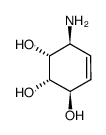 4-Cyclohexene-1,2,3-triol, 6-amino-, (1R,2S,3R,6S)- (9CI)结构式