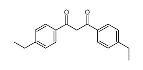 1,3-bis(4-ethylphenyl)-1,3-propanedione Structure