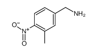 3-甲基-4-硝基苯甲胺结构式
