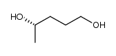 (2S)-2-methylbutane-1,4-diol Structure