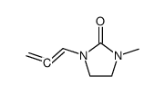 2-Imidazolidinone,1-methyl-3-(1,2-propadienyl)-(9CI)结构式