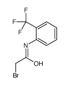 2-bromo-N-[2-(trifluoromethyl)phenyl]acetamide结构式