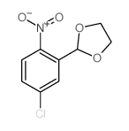 1,3-Dioxolane,2-(5-chloro-2-nitrophenyl)- picture