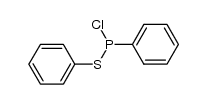 S-phenyl-P-phenyldithiophosphonous chloride Structure