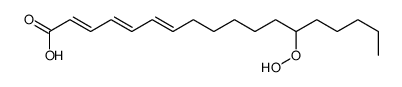 13-hydroperoxyoctadeca-2,4,6-trienoic acid结构式