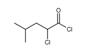 2-chloro-4-methyl-valeryl chloride Structure