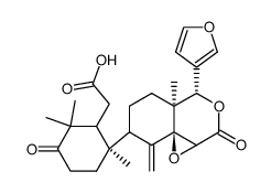 6-[4-(3-Furanyl)-1a,2,4,4a,5,6,7,8-octahydro-4a-methyl-8-methylene-2-oxooxireno[d][2]benzopyran-7-yl]-2,2,6-trimethyl-3-oxocyclohexaneacetic acid picture