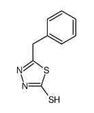 5-benzyl-3H-[1,3,4]thiadiazole-2-thione结构式