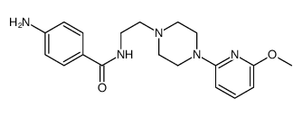 4-amino-N-[2-[4-(6-methoxypyridin-2-yl)piperazin-1-yl]ethyl]benzamide Structure