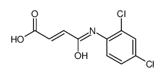 4-(2,4-dichloroanilino)-4-oxobut-2-enoic acid Structure