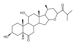16β,23-Epoxy-3β,11α-dihydroxy-5α-cholestane-6,24-dione picture