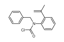 benzyl(2-isopropenyl)carbamyl chloride结构式