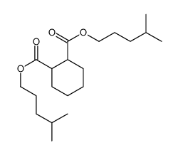 bis(4-methylpentyl) cyclohexane-1,2-dicarboxylate结构式