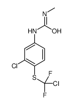 1-[3-chloro-4-[chloro(difluoro)methyl]sulfanylphenyl]-3-methylurea结构式