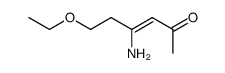 3-Hexen-2-one,4-amino-6-ethoxy-结构式