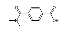 4-(dimethylcarbamoyl)benzoic acid结构式