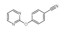 4-(PYRIMIDIN-2-YLOXY)BENZONITRILE Structure