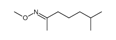 6-Methyl-2-heptanone O-methyl oxime Structure