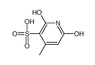 2-hydroxy-4-methyl-6-oxo-1H-pyridine-3-sulfonic acid Structure