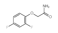 2-(2,4-difluorophenoxy)acetamide Structure