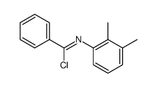 N-(2,3-dimethylphenyl)benzimidoyl chloride结构式