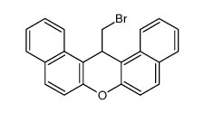 14-bromomethyl-14H-dibenzo[a,j]xanthene Structure