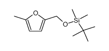 2-(t-butyldimethylsilyloxymethyl)-5-methylfuran Structure