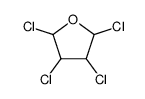 2,3,4,5-tetrachloro-tetrahydro-furan Structure