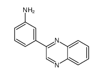 3-quinoxalin-2-ylaniline Structure